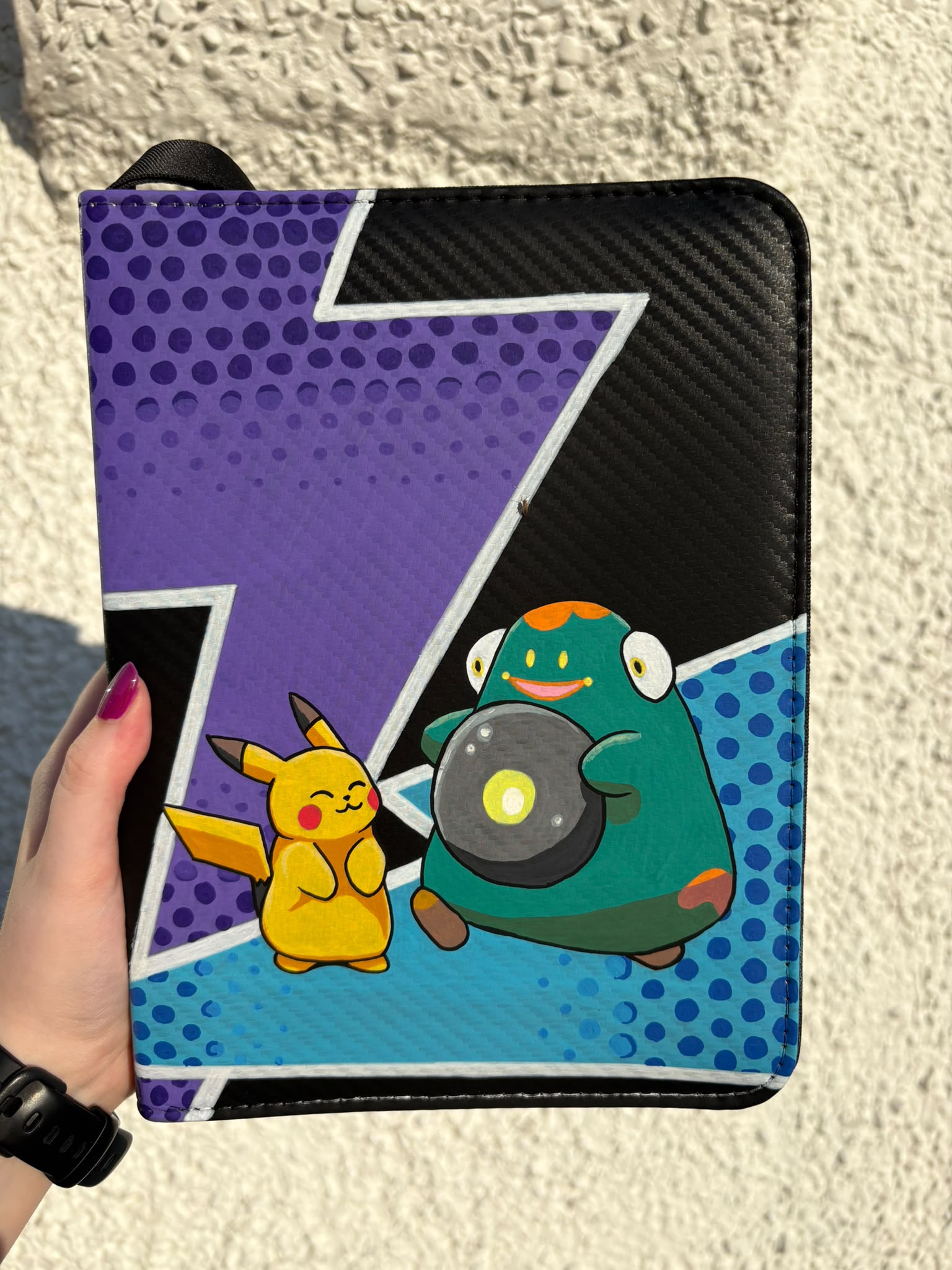 Pikachu-Bellibolt Binder